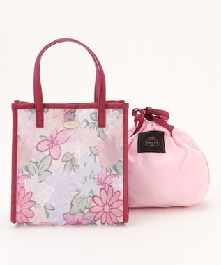 TOCCA 【WEB・数量限定】CHERISH UPCYCLE BAG バッグ ローズ系