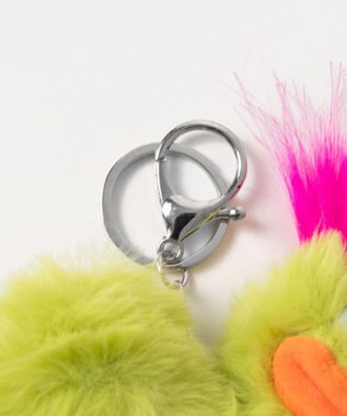 WEGO ヘンテコあひるぬいぐるみキーホルダー 柄1