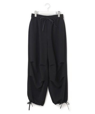 J.PRESS YORK STREET 【WOMEN】ジャージライクツイル ジョグパンツ ブラック系