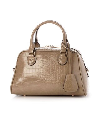 UNBILLION カシュカシュ cachecache / アソート合皮ボストンバッグ オーク