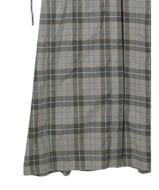 Green Parks ＫＢＦ　袖ボリュームシャツワンピース Khaki