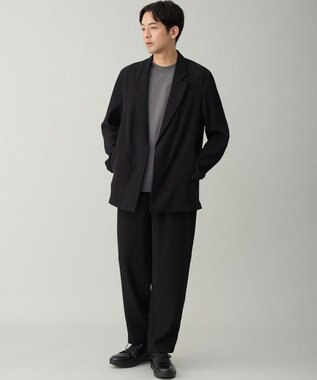 UNFILO MENS ダブルクロス イージージャケット ブラック