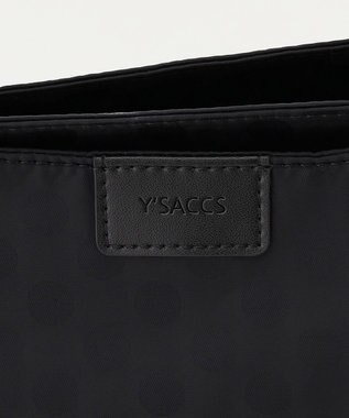 Y'SACCS 【ドットジャカード】トラベルショルダーリュック mini ブラック