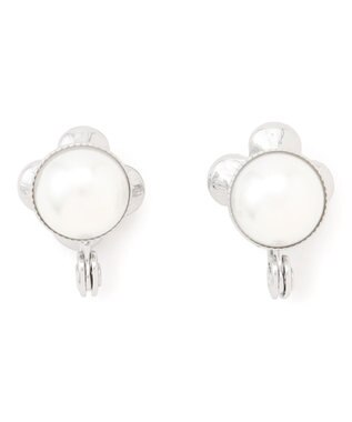 TOCCA WITH FLORA 2WAY EARRINGS イヤリング シルバー系