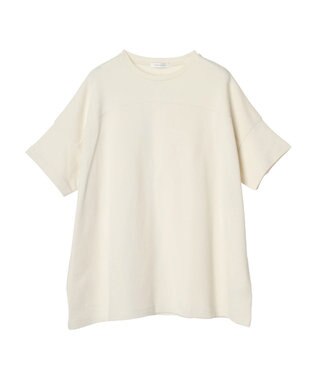 AMERICAN HOLIC ミニ裏毛ポンチョチュニック1 Ivory