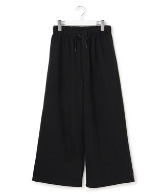 【WOMEN】ウールライクジャージー ワイドパンツ