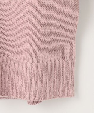 ANY 【洗濯機可】ラムウールVネック カーディガン ピンク