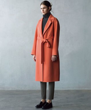 23区 S 【R(アール)】マイクロンメリノウール スタンドネック ニット グレー系