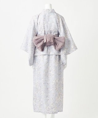 ANY SIS 【着付け簡単5点セット】2WAY セパレート浴衣セット ライトブルー系