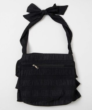 WEGO フリルショルダー ブラック