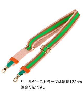 tsumori chisato CARRY マルチチェック 2way ショルダーバッグ ハンドバッグ オレンジ