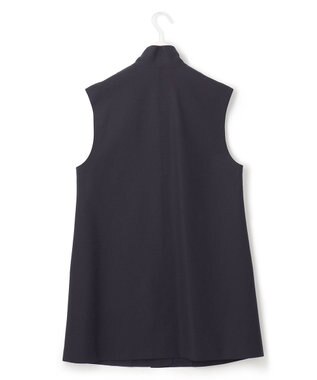 ICB ボンディングツイル スリーブレスアウター ネイビー系