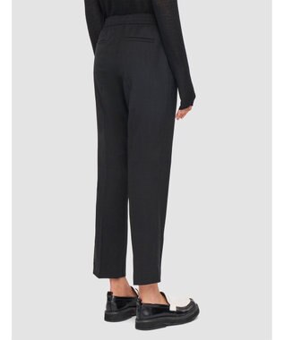 JOSEPH テーラリングクレープ　スリムトラウザーズ Black