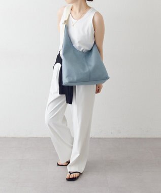 russet ≪A4サイズ収納可能≫デニムホーボーバッグ(CE-1765) Denim