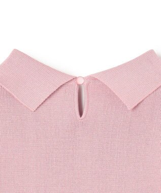 TOCCA HONEYCOMB MESH KNIT ニットトップス ピンク系