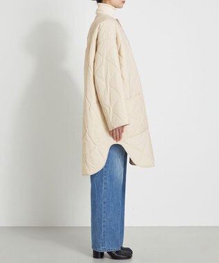 NAVE ライナーキルトアウターsize2 アイボリー系