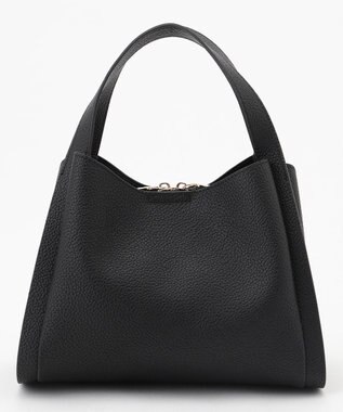 LA BAGAGERIE ソフトシュリンク2WAYハンドバッグ small ブラック