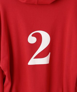 NAVE タブチ×NAVE ロゴフーディ レッド系