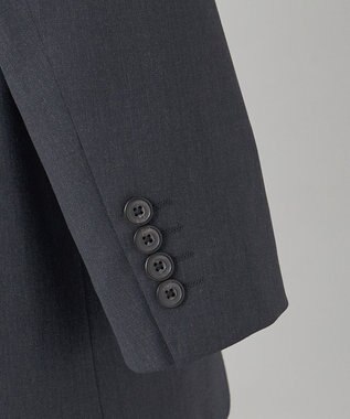 GOTAIRIKU オールシーズン対応【御幸毛織】WOOL×SOLOTEX ストレッチスーツ（グレー無地） グレー系