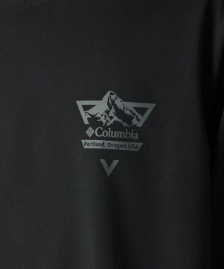 Columbia Columbia/ アーバンハイクグラフィックロングスリーブTシャツ /コロンビア Black Front Print