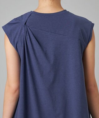 Chacott Chacott BALANCE EasyCare+ツイストワンピース ネイビー