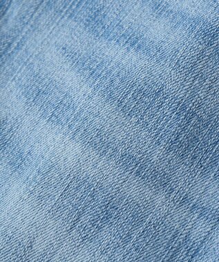 earth music&ecology セルフカットフレアデニムパンツ Light Indigo