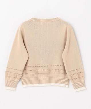 組曲 KIDS 【90-100㎝】クラシック カーディガン ベージュ