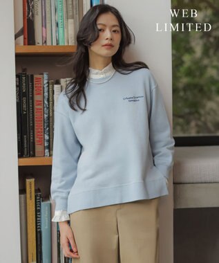 J.PRESS LADIES 【WEB限定】ロゴ裏毛 スウェット