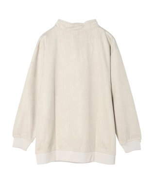CRAFT STANDARD BOUTIQUE フェイクスエードスタンドプルオーバー Ivory
