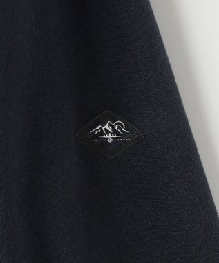 JOSEPH ABBOUD MOUNTAIN 【オーガニックコットン使用/JAPANファブリック】アウトドア ポロ ネイビー系