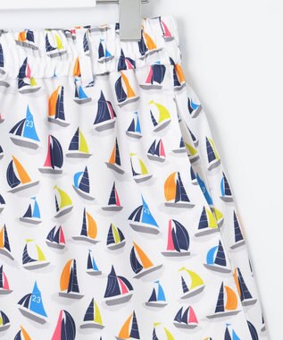 23区GOLF 【WOMEN】【吸水速乾・UVケア】マルチヨットプリント スカート ホワイト系5