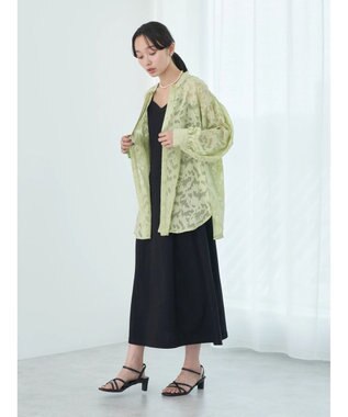 earth music&ecology スウェットキャミワンピース Black