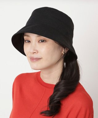 MOONBAT FURLA(フルラ)ツイードダウン ハット 帽子 UVカット サイズ調整 日本製