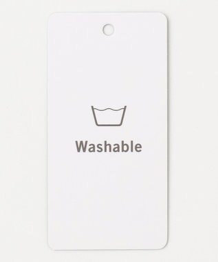 自由区 【洗える】バックサテンアムンゼンストライプ ブラウス ベージュ×オフストライプ