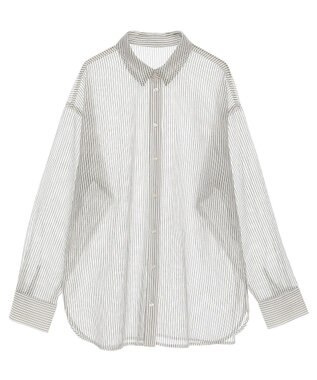 AMERICAN HOLIC メッシュ長袖シャツ【WEB限定カラー有り】 Charcoal Gray