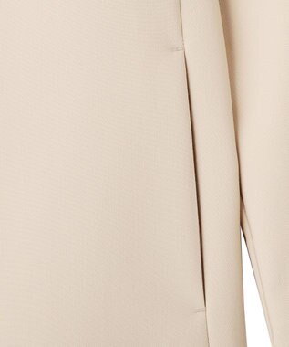 YECCA VECCA ストレッチノーカラージャケット Light Beige