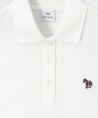 Paul Smith ゼブラ ワンポイント ポロシャツ オフホワイト