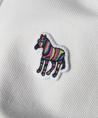 Paul Smith ゼブラ ワンポイント ポロシャツ オフホワイト