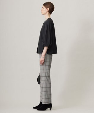 ICB T/Rグレンチェック　セミフレアパンツ グレンチェック系