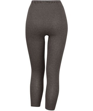 Wing あったかインナーボトム 綿混素材 裏起毛(肌側) よく伸びる素材 ストレッチ性 【ラクのびサーモ】 保温性 足首丈 秋 冬 ER6812　ウイング／ワコール ブラウン