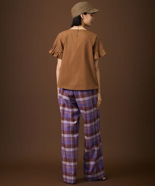 自由区 【カタログ掲載・UVカット・洗える・上品見え・フォルム自在】ブレード キャップ ブラウン