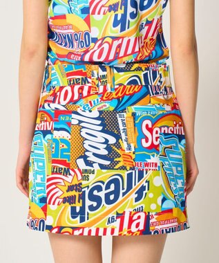 FILA GOLF／marie claire 【Loudmouth】柄スカート Bubbles
