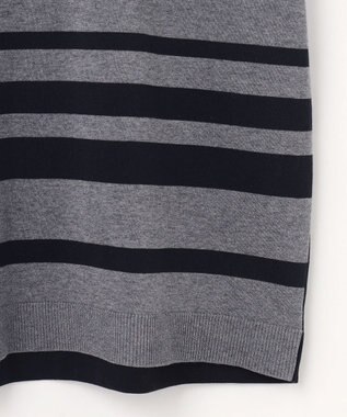 JOSEPH HOMME ブライトボーダーブロック　Tシャツ ブラック系