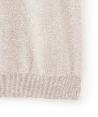 23区 S 【洗える】カシミヤブレンド タートルネック ニットワンピース ベージュ系