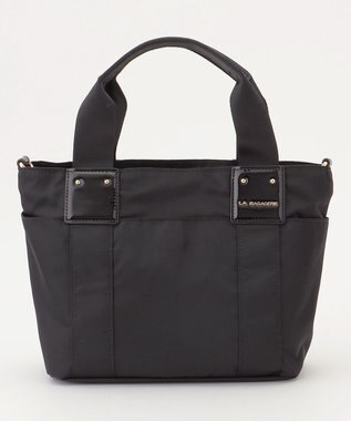 LA BAGAGERIE 2WAYナイロンミニトート ブラック