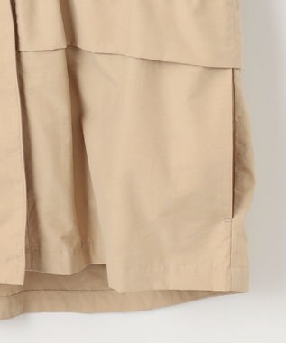 組曲 L 【WEB限定・取り外せるライナー付き】ライトタッサージャケット ベージュ系