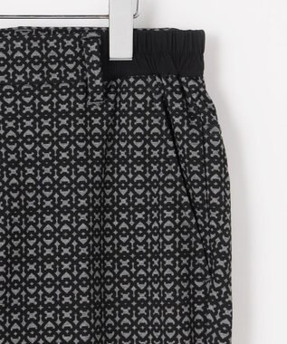 23区GOLF 【MEN】裏起毛ジャージーパンツ ストレッチ モノグラム 上品スタイル ブラック系5