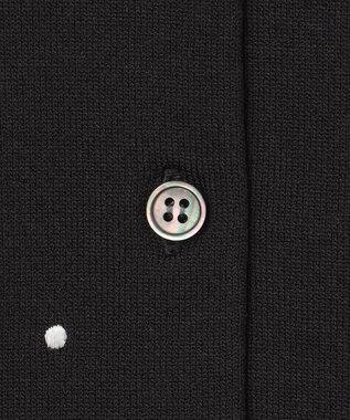 組曲 【WEB限定】ドットニット カーディガン ブラックドット系5