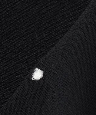 組曲 【WEB限定】ドットニット カーディガン ブラックドット系5