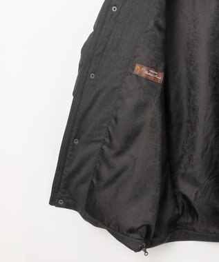 JOSEPH ABBOUD 【フード取り外し可】ライトメリノダウン ブルゾン グレー系